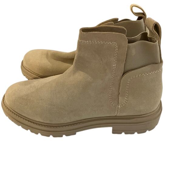 Steve Madden Womens Boots Sand Suede Moira Bootie Casual 8.5 - Picture 1 of 7